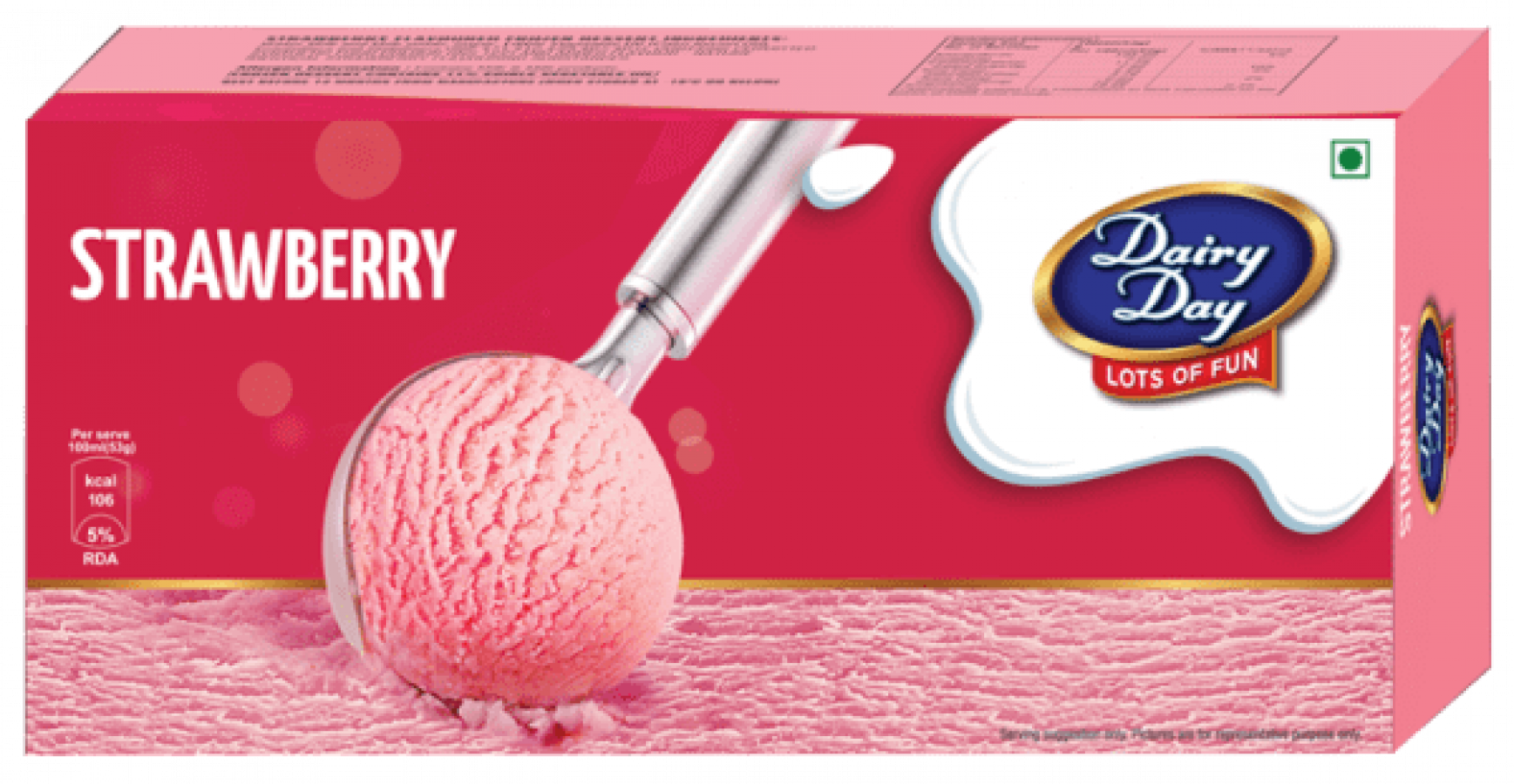 Dairy Day Ice Cream  Strawberr