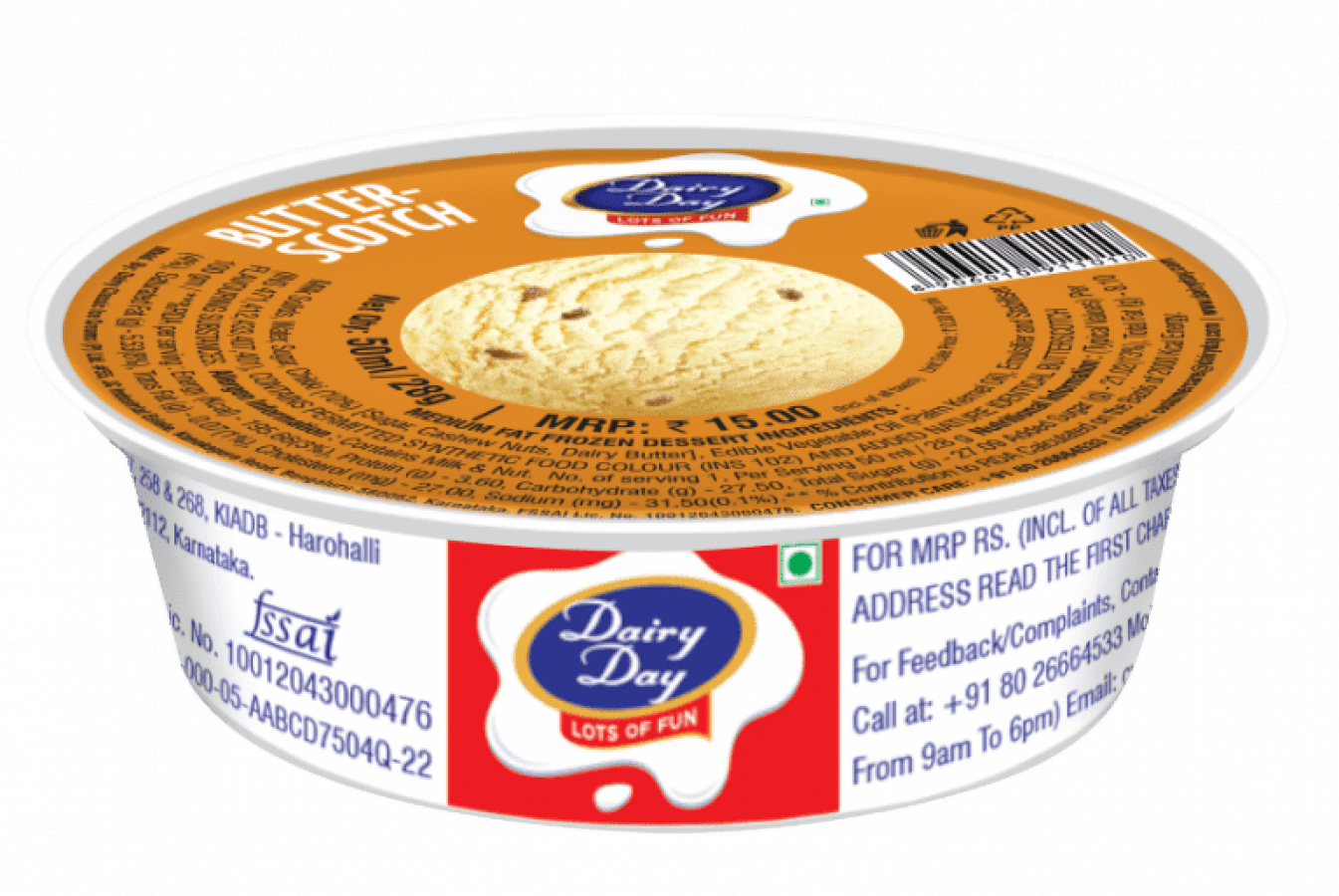 Dairy Day Ice Cream  Buttersco