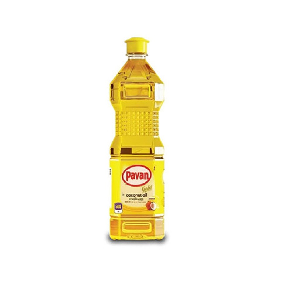 PAVAN GOLD COCONUT OIL BOTTLE 500 ML