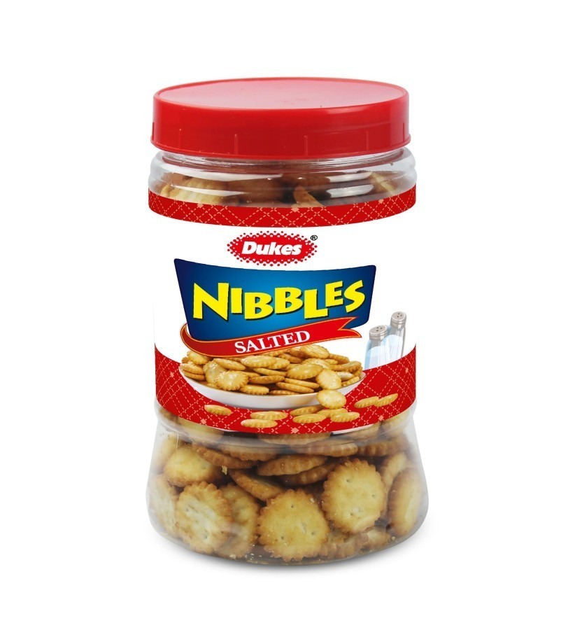 DUKES NIBBLES SALTED 150g
