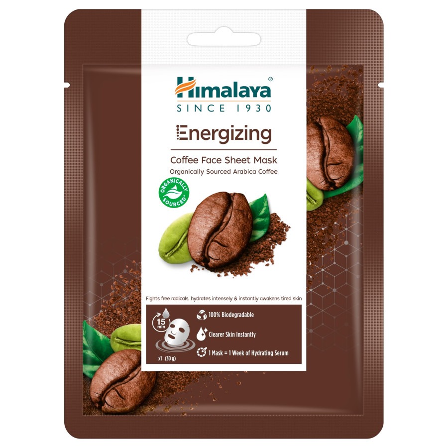 HIMALAYA ENERGIZING COFFEE FACE SHEET