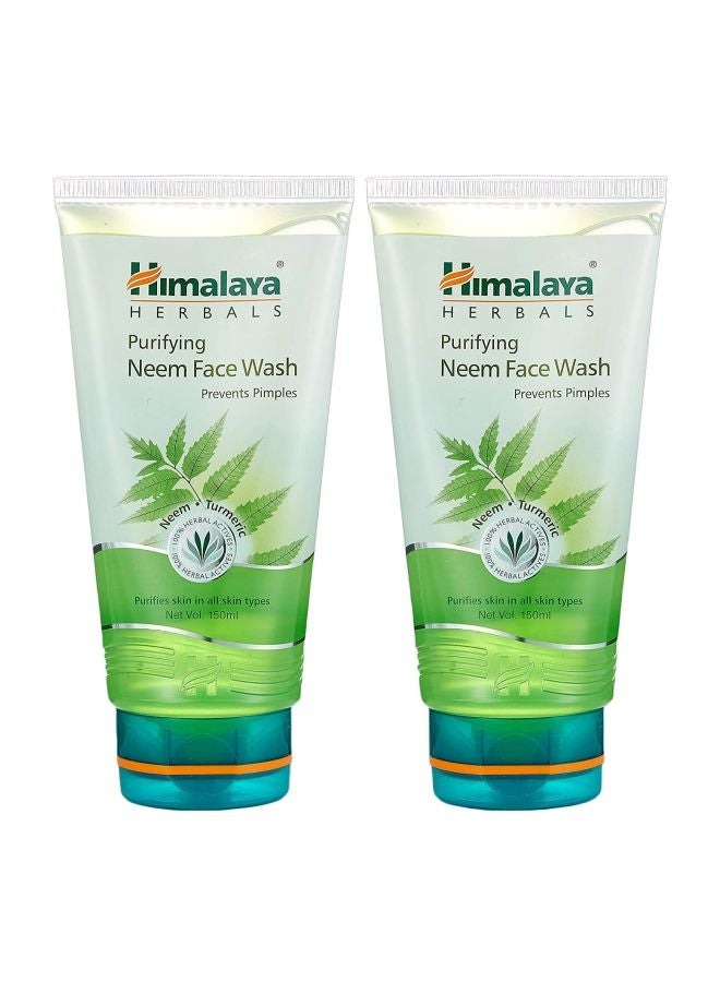 HIMALAYA PURIFYING NEEM FACE WASH 2 IN 1PACK 150 ml