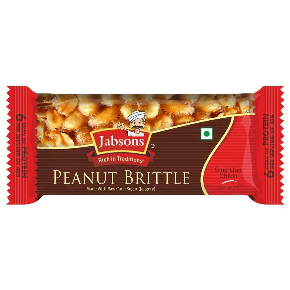 JABSONS PEANUT BRITTLE