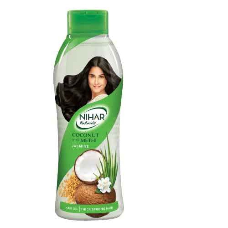 NIHAR COCONUT WITH METHI  JASMINE 200 ml