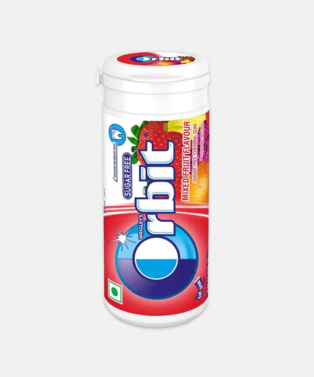 ORBIT MIXED FRUIT CHWEING GUM