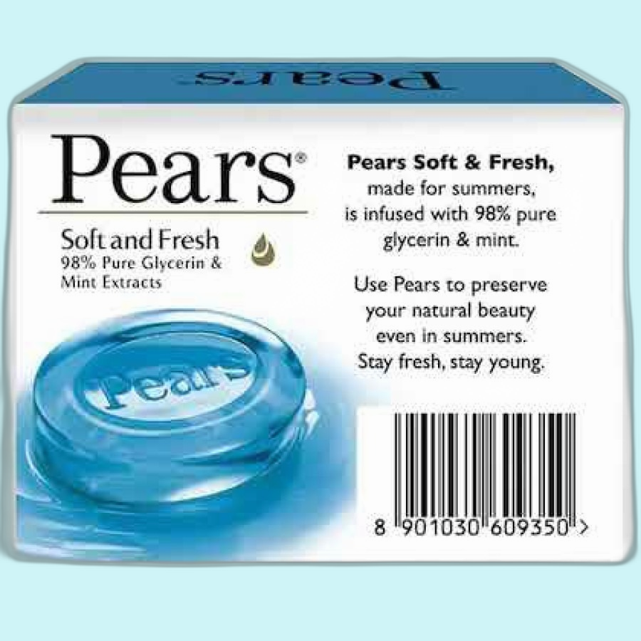 PEARS PURE GLYCERIN&MINT EXTRACT 100g