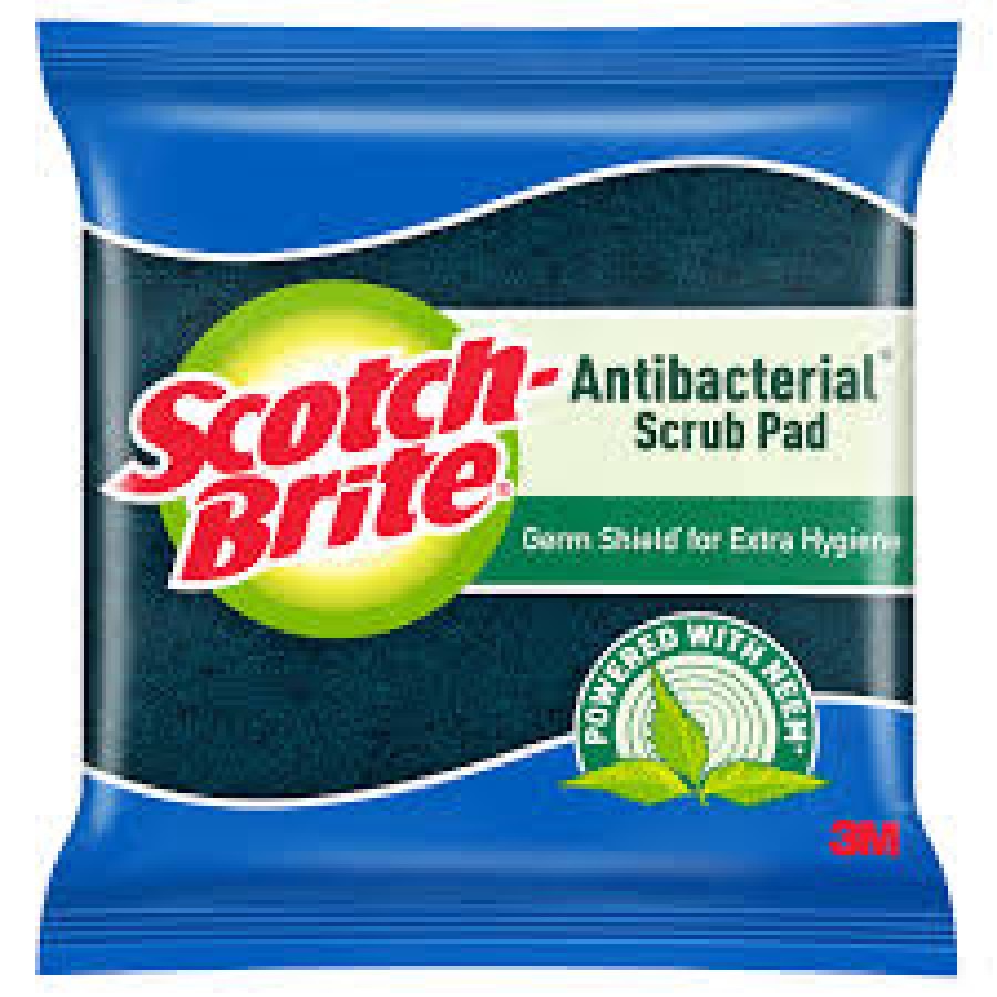 SCOTCH BRITE ANTIBACTERIAL SCRUB PAD
