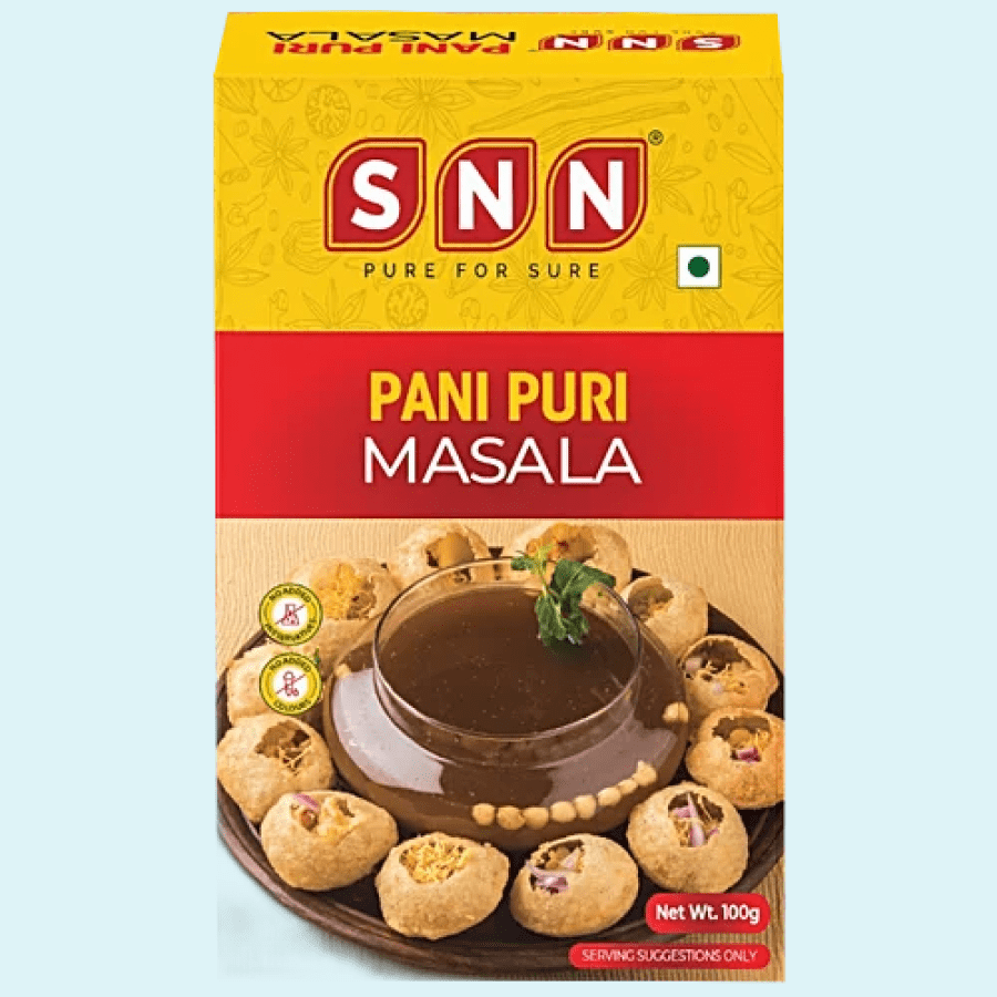 S N  N PANI PURI MASALA 100 G