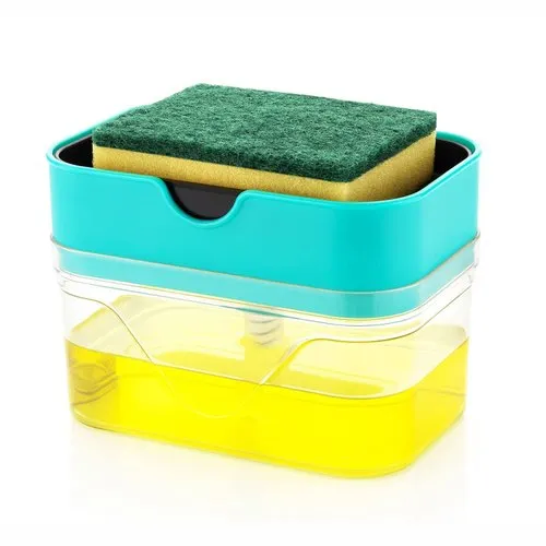 2in1SPONGE HOLDER&SOAP DISPENSER