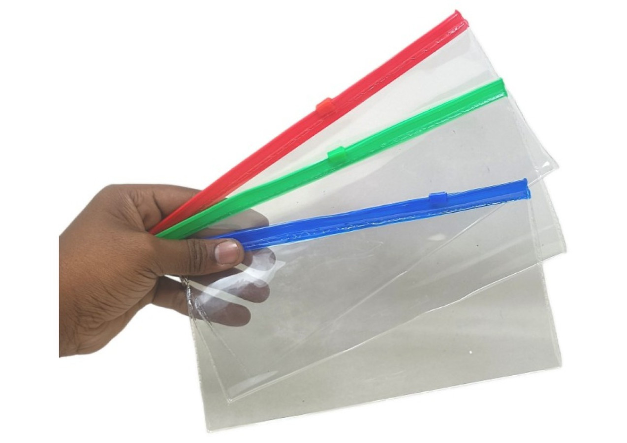TRANSPARENT HEAVY EXAM POUCH