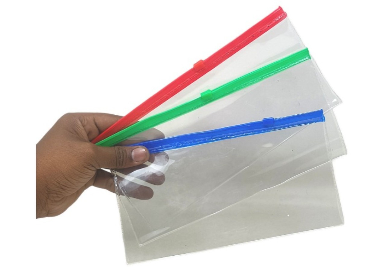 TRANSPARENT HEAVY EXAM POUCH