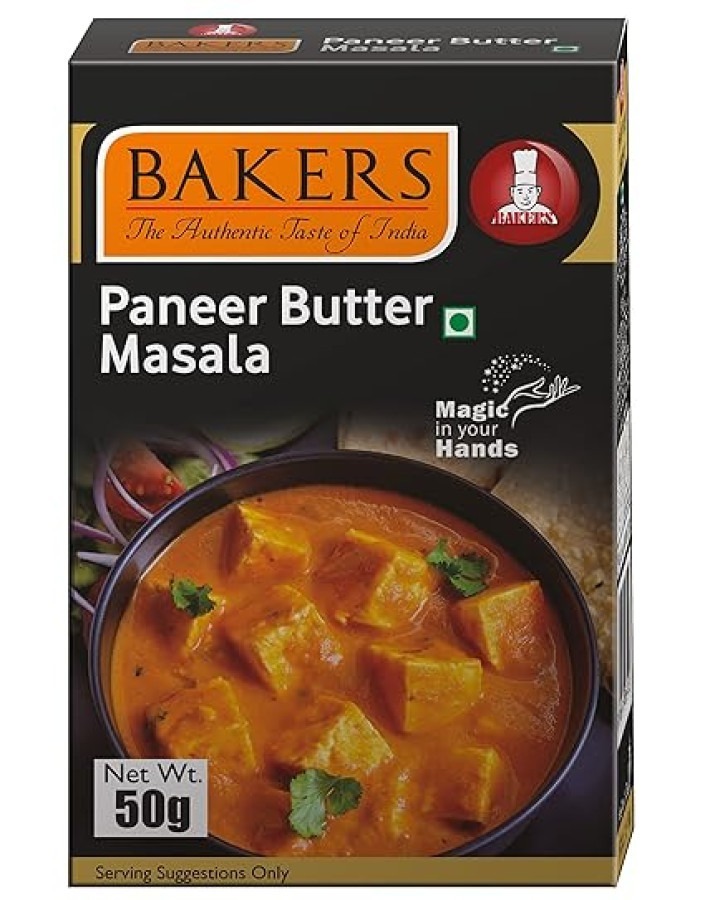 BAKERS PANEER BUTTER MASALA 50G