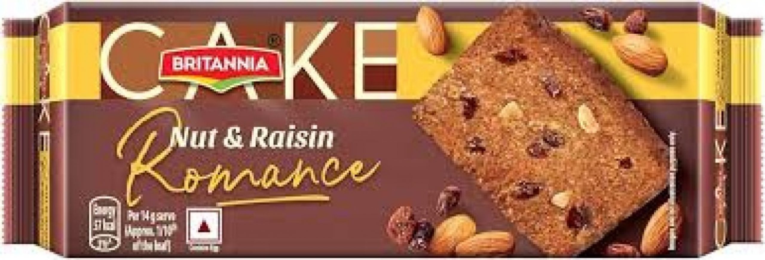 Britannia Nuts And Raisin Romance Cake