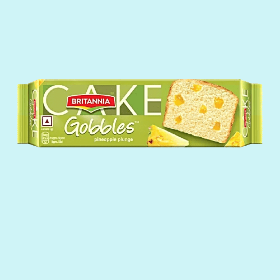 BRITANIA CAKE GOBBLES PINEAPPLE
