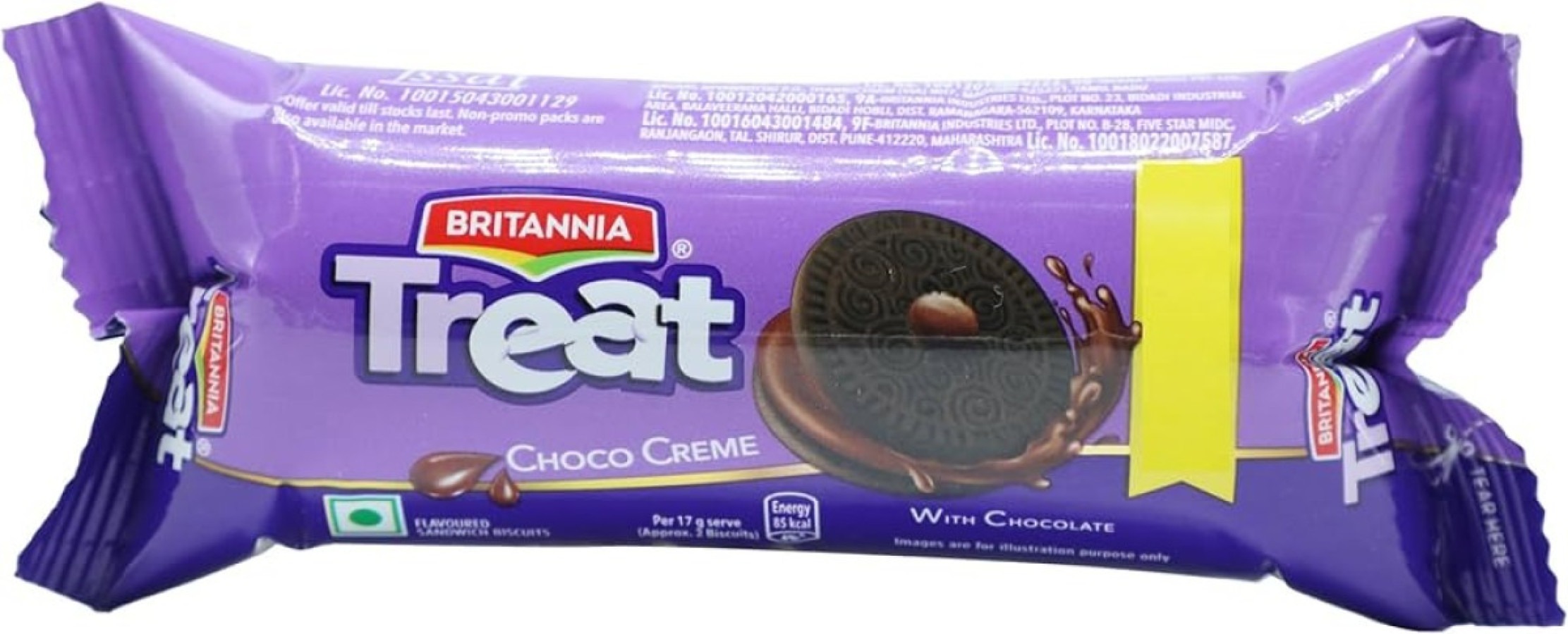 BRITANNIA TREAT CHOCO CREME