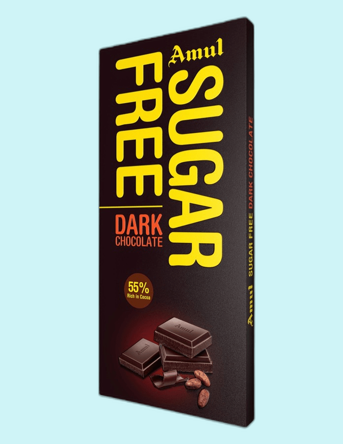 AMUL  DARK SUGAR FREE CHOCOLATE