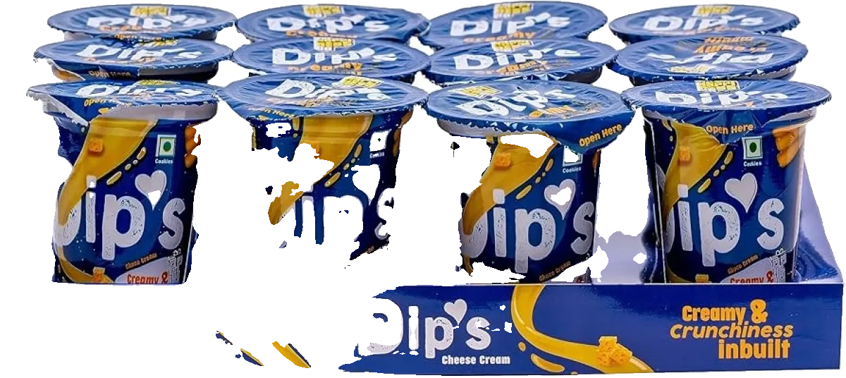 DIPS  CREAMY CRUNCHINESS INBUILT