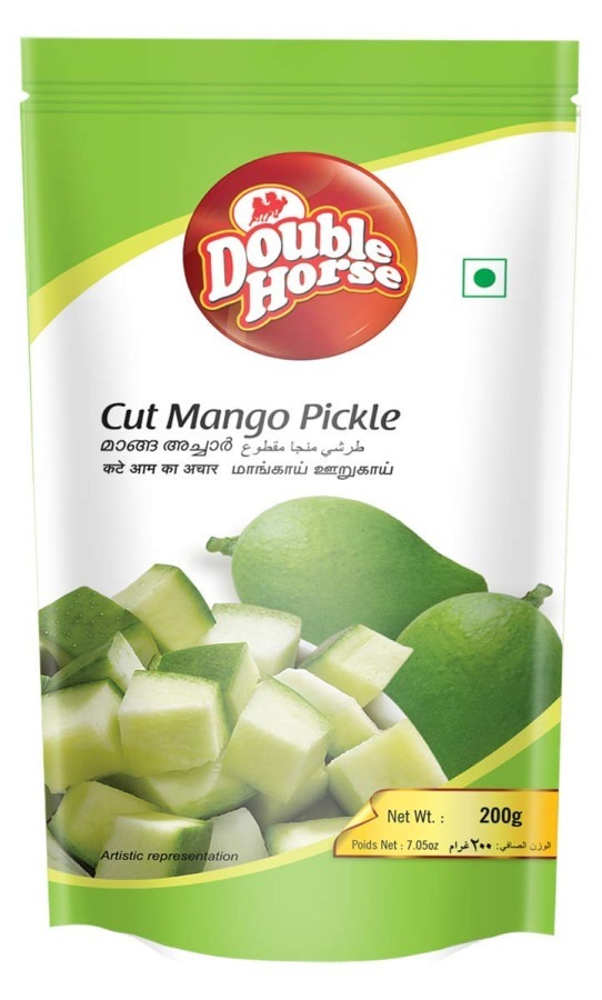 DOUBLE HORSE CUT MANGO PICKLE 200G