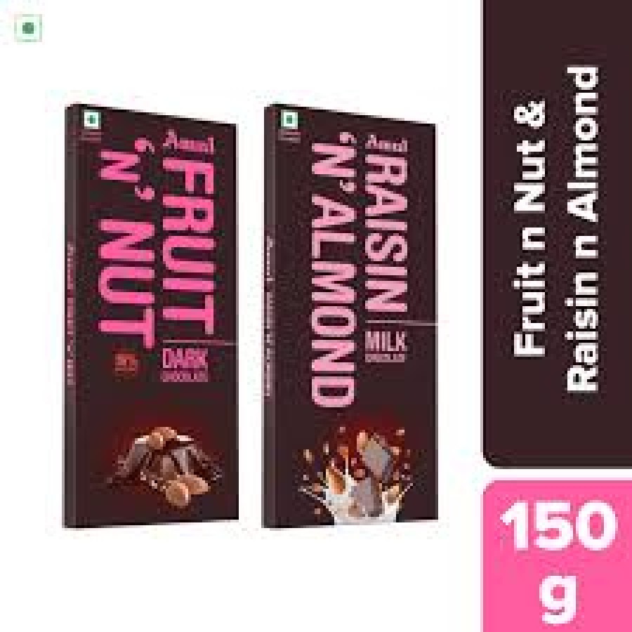 AMUL FRUIT & NUT DARK CHOCOLATE