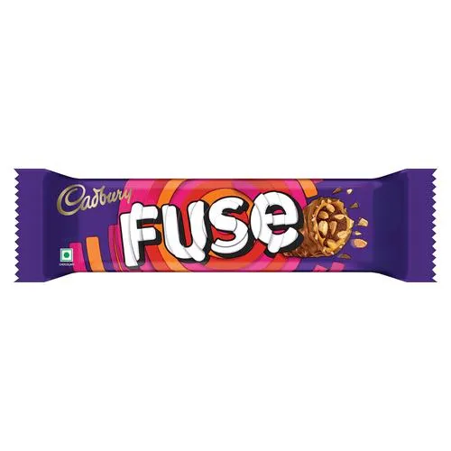 Cadbury Fuse Peanut & Caramel Filled Chocolate Bar, 22 g