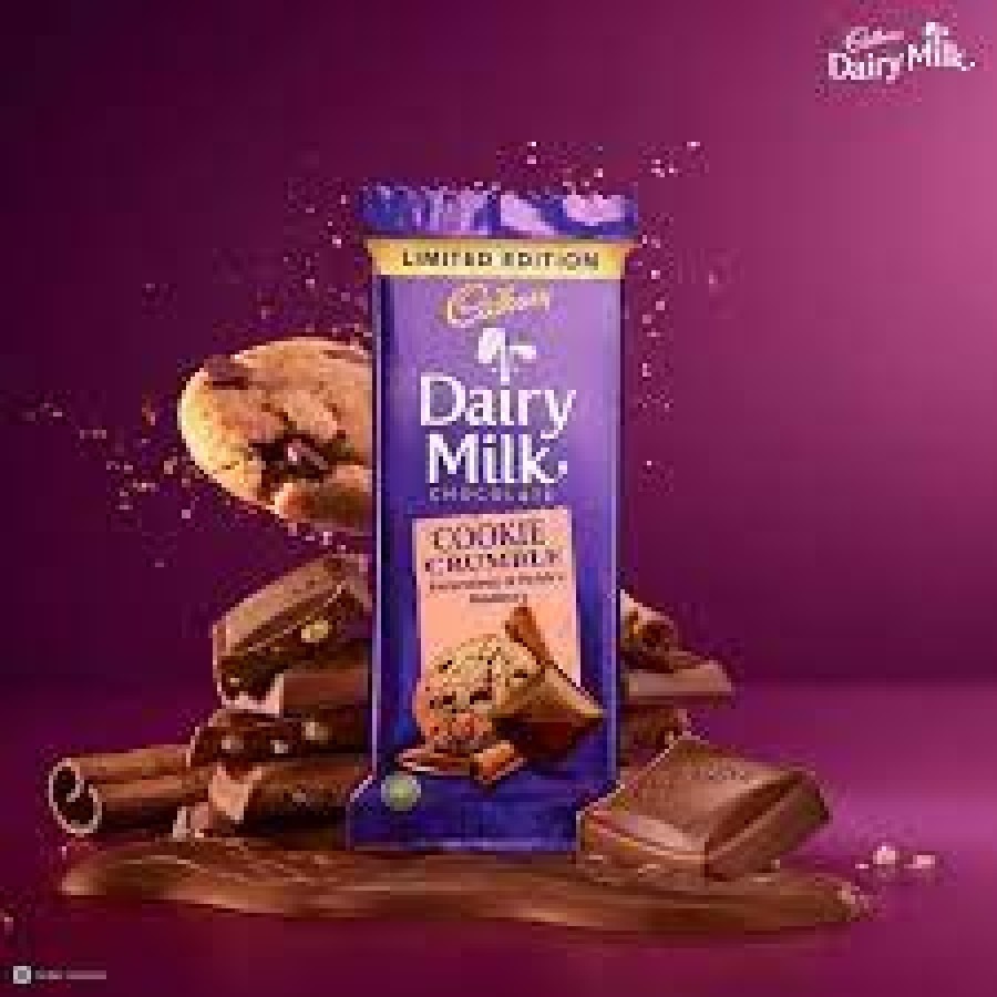 cadbury dairymilk chocolate cookie crumble