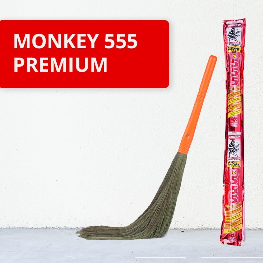 MONKEY 555 PREMIUM GRASS BROOM