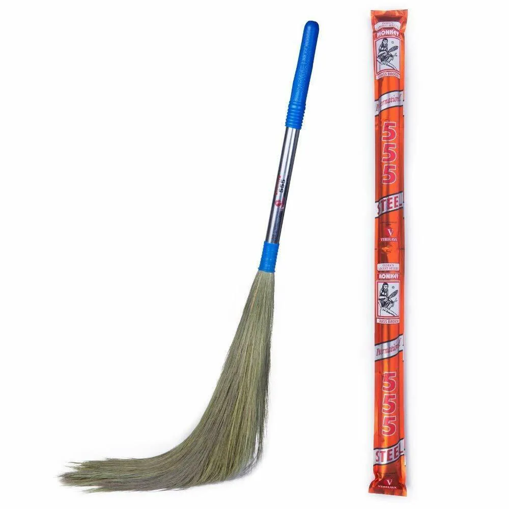 MONKEY 555 INTERNATIONAL STEEL GRASS BROOM