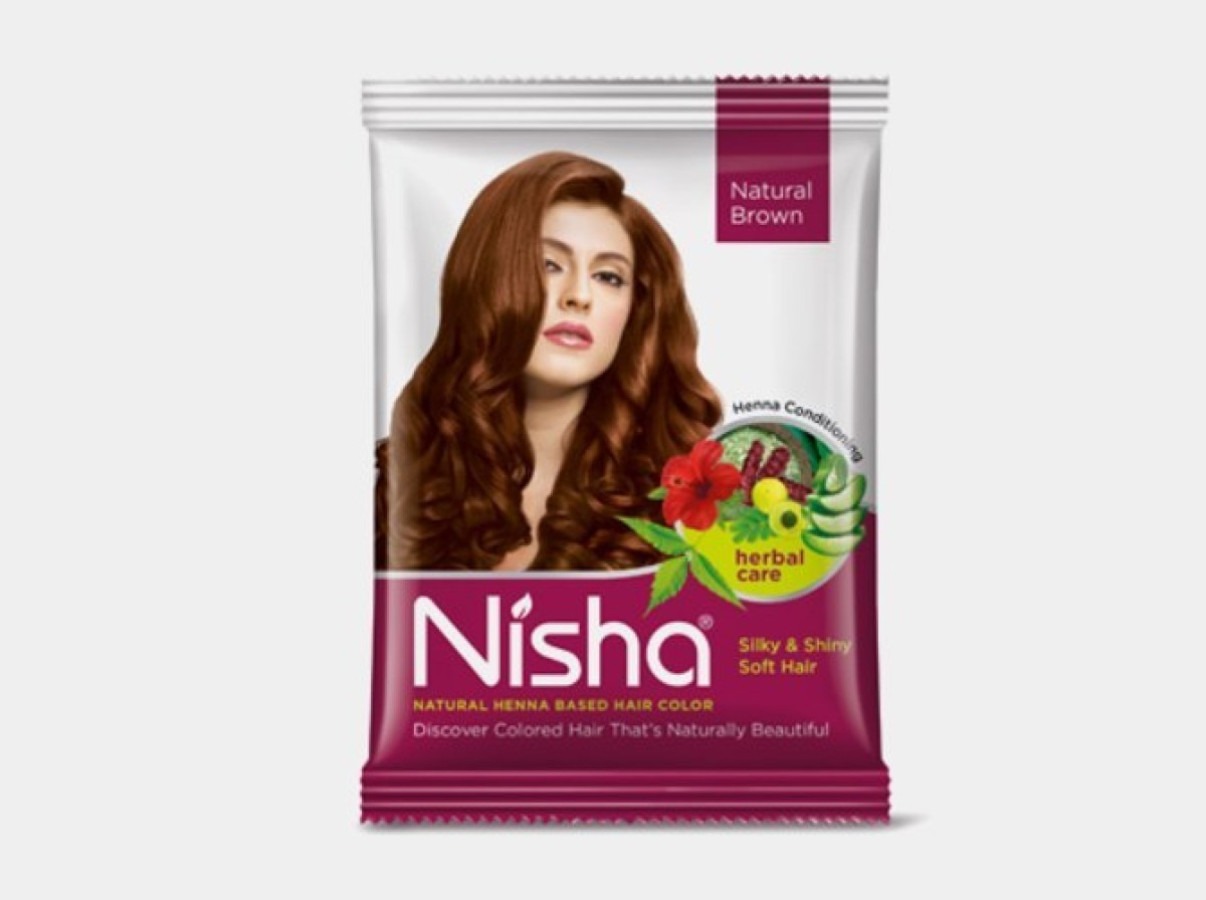 NISHA NATURAL HENNA BURGUNDY RED