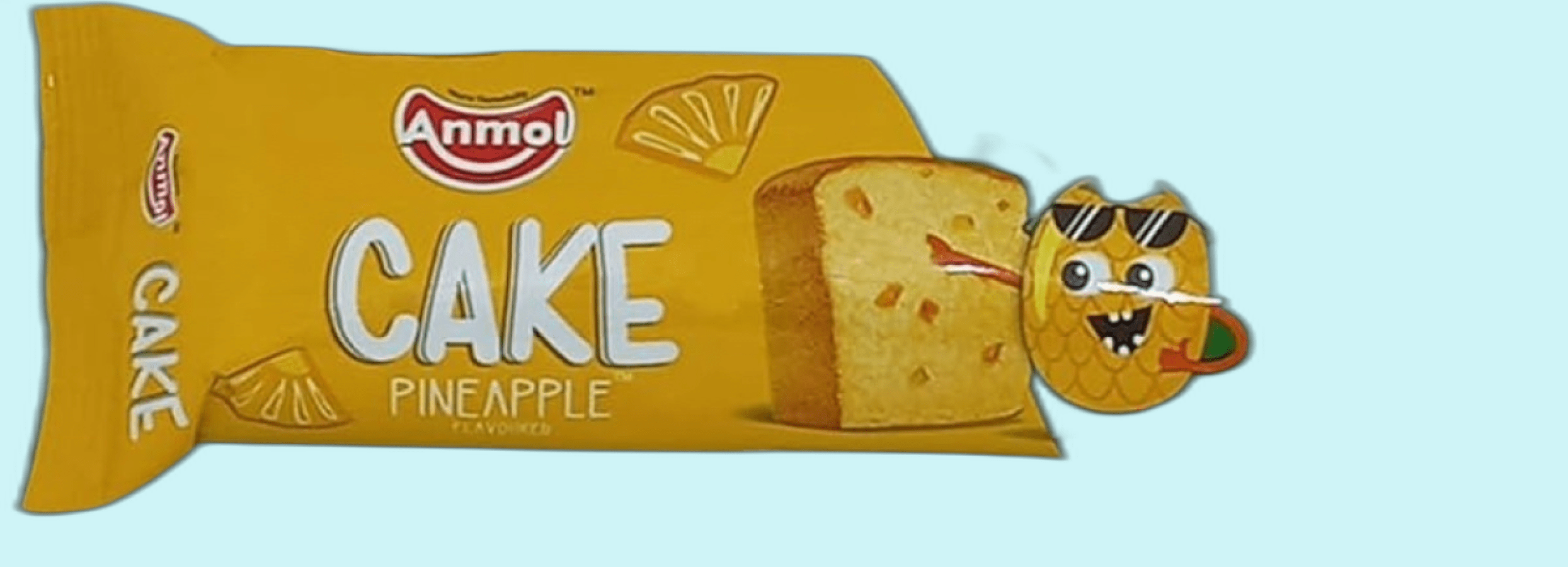 ANMOL FLAVOURED CAKE PINEAPPLE