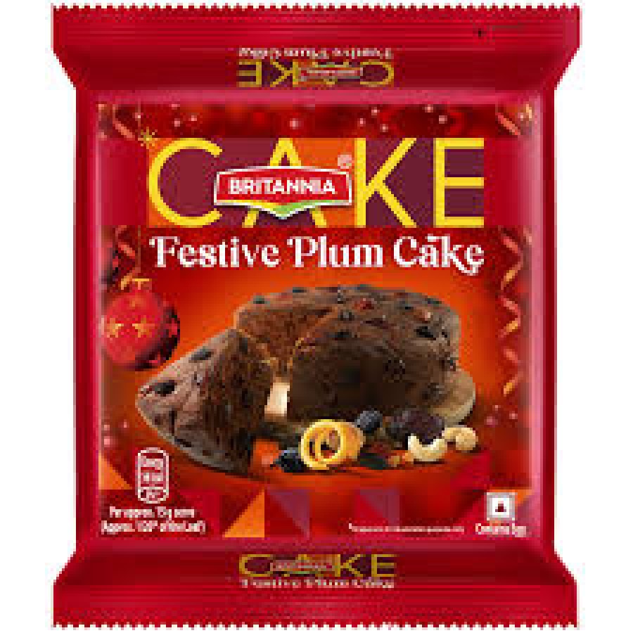 BRITANNIA FESTIVE PLUM CAKE