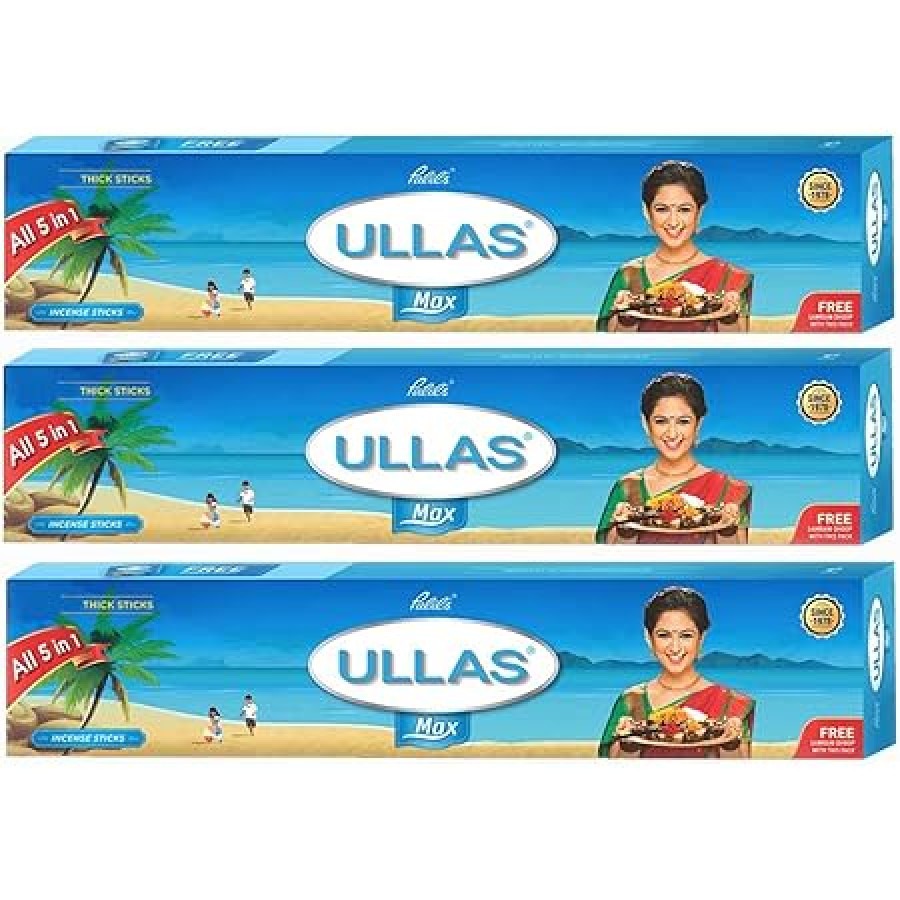 ULLAS MAX AGARBATIHI ECONOMY PACK