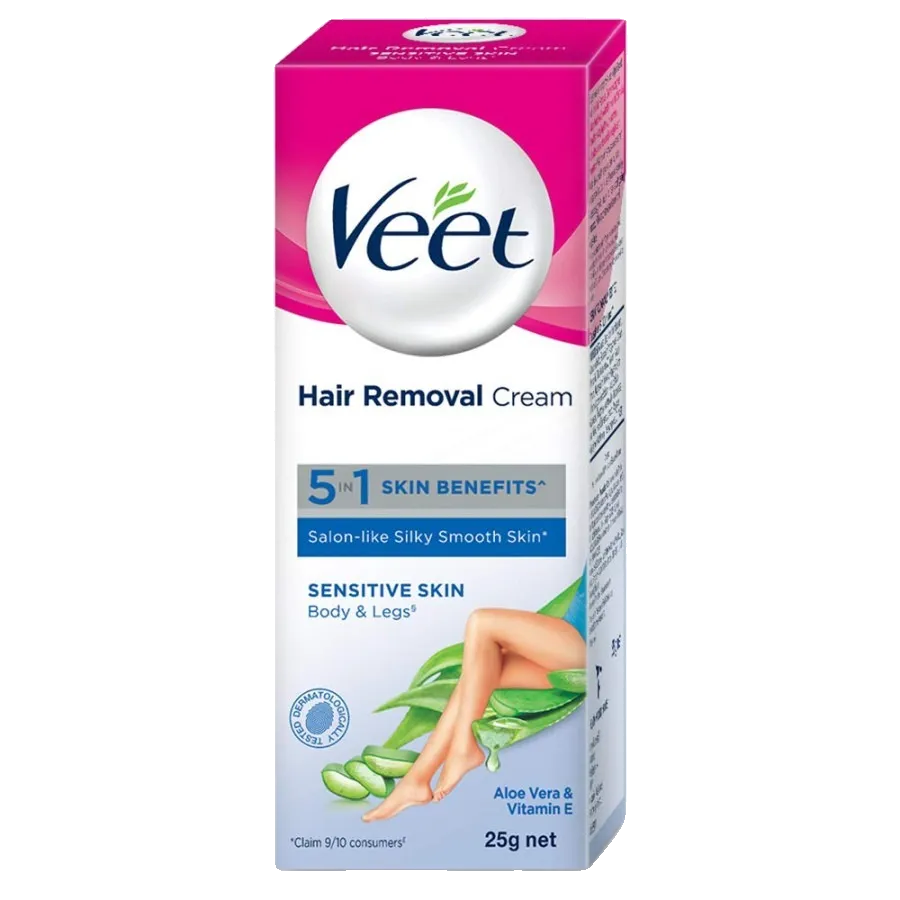 VEET HAIR REMOVAL CREAM SENSITIVE SKIN BODY LEGS