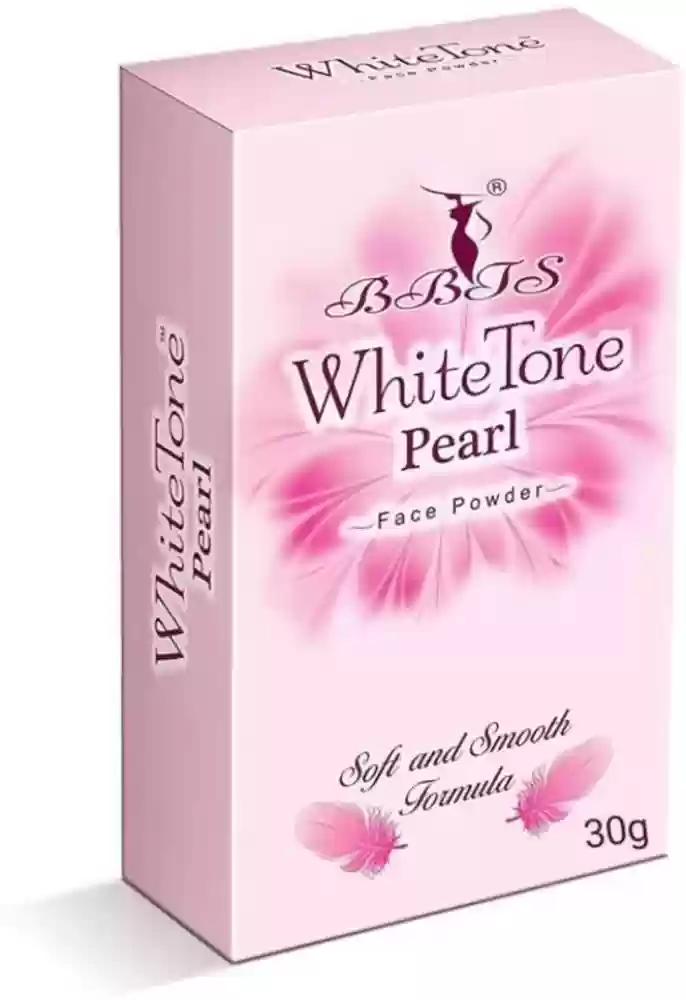 White Tone Pearl Face Powder, 75 G