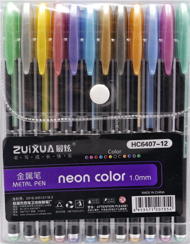 Metal Pen Neon Color