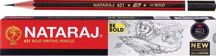 Nataraj 612 Bold HB Writing Pencils