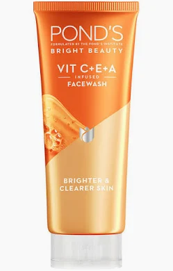 Ponds Bright Beauty Vit C+E+A infused Facewash