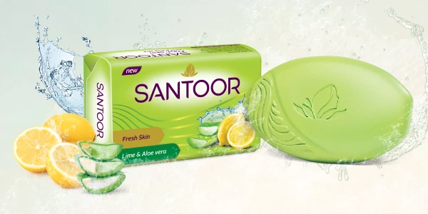 Santoor Fresh Skin Lime&Aloe Vera