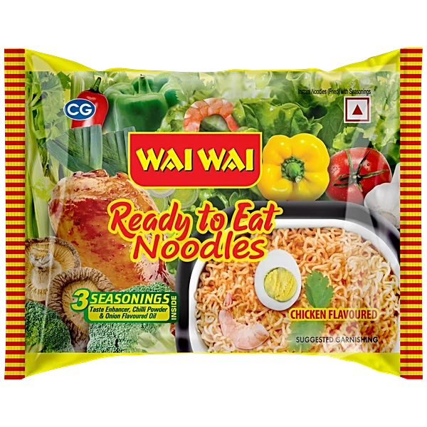 Wai Wai Ready to Eat Noodles Chicken Flavoured