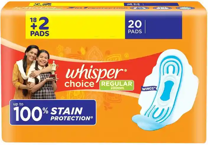 Whisper choice Regular 20pads